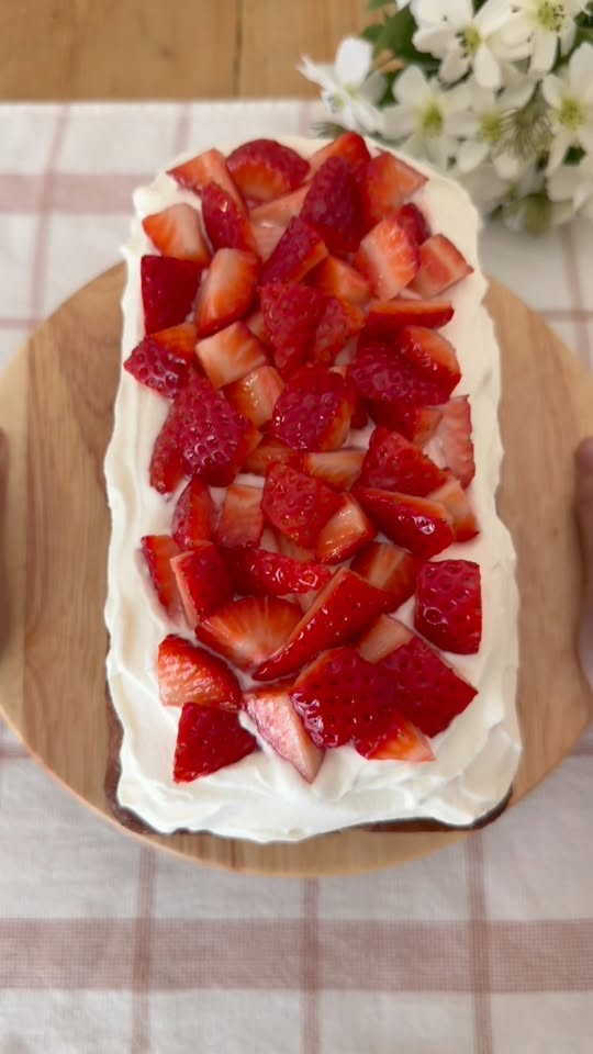 Strawberry Shortcake Banana Bread