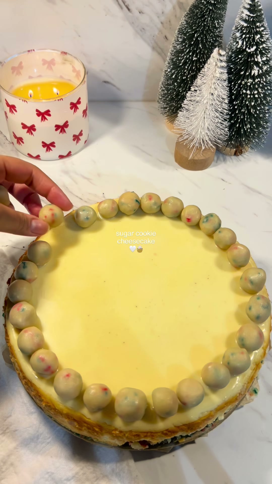Sugar Cookie Cheesecake