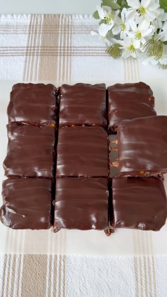 Fudgy Snickers-Inspired Brownies