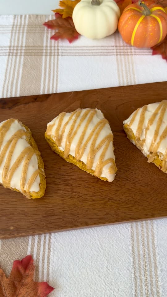 Starbucks-Inspired Pumpkin Scones