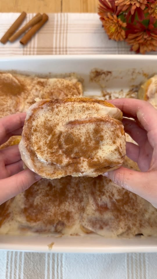 Banana Bread Cinnamon Rolls