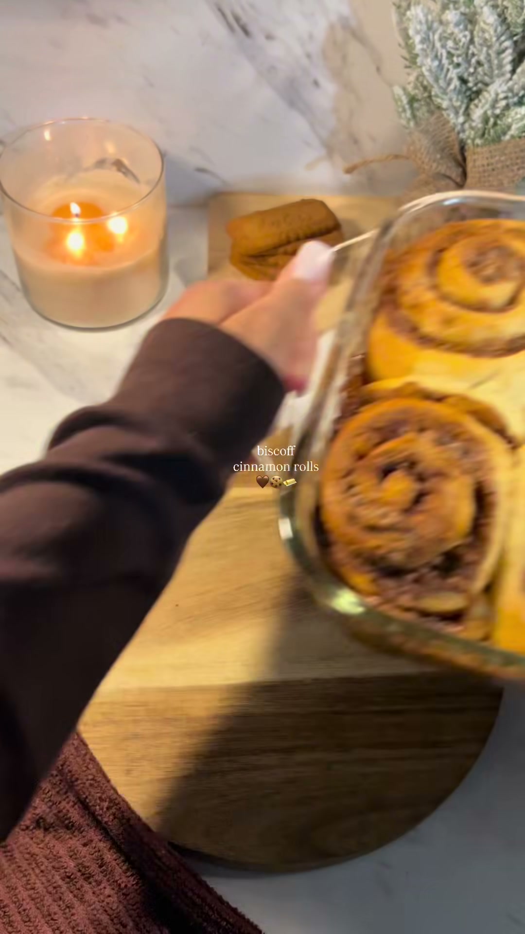 Biscoff Cinnamon Rolls