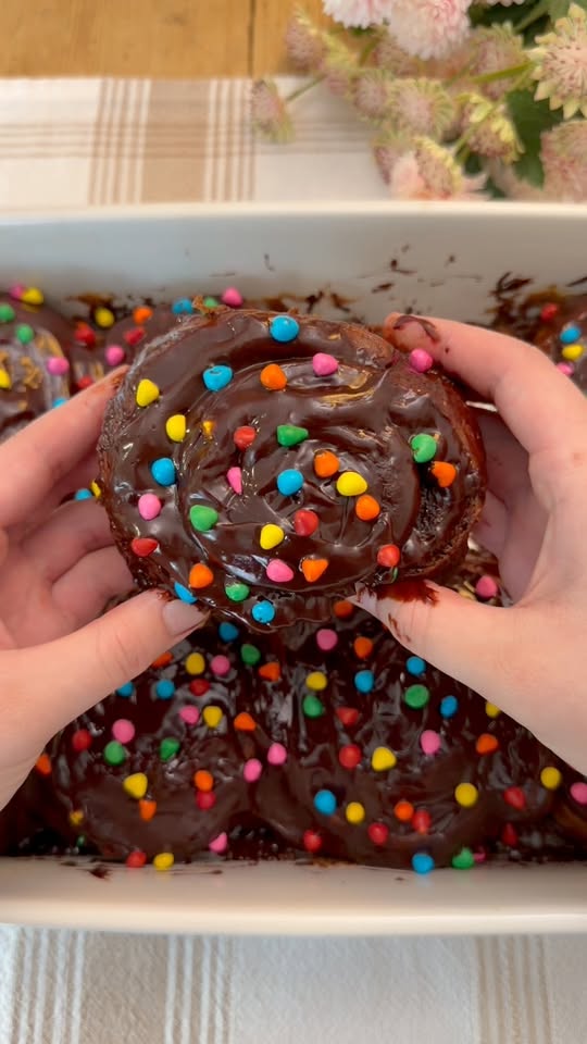 Cosmic Brownie Cinnamon Rolls
