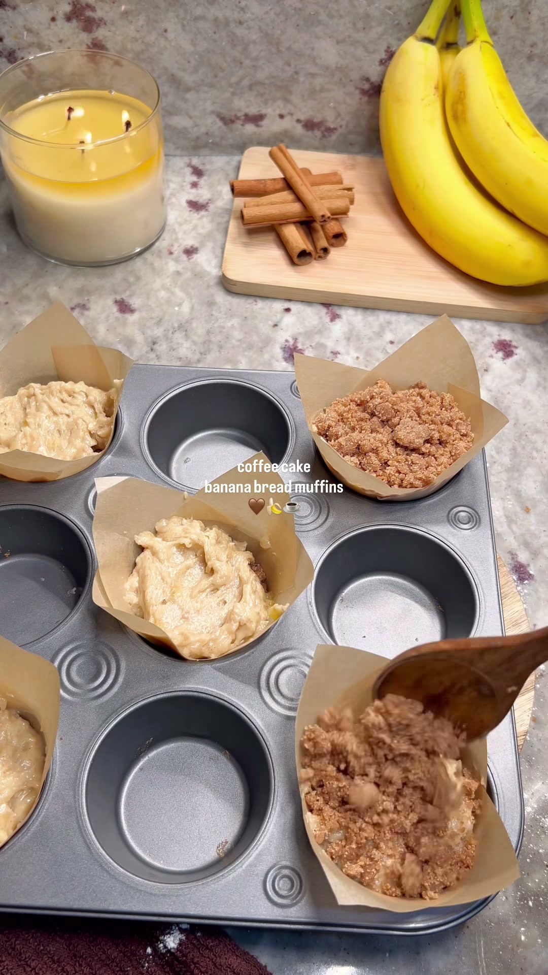 How To Make Banana Coffee Cake Muffins Soo