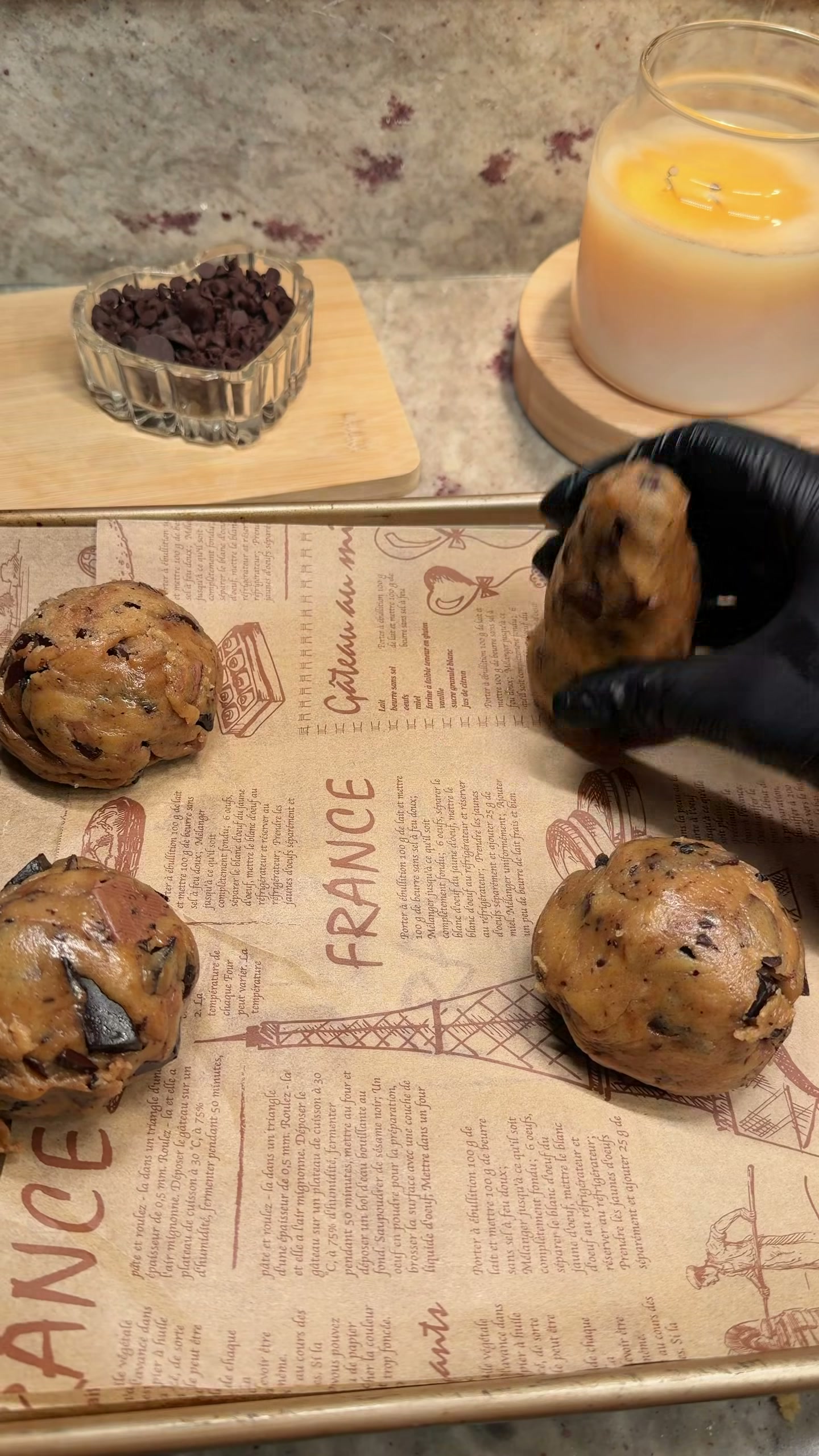 Chewy Brown Butter Chocolate Chunk Cookies Used