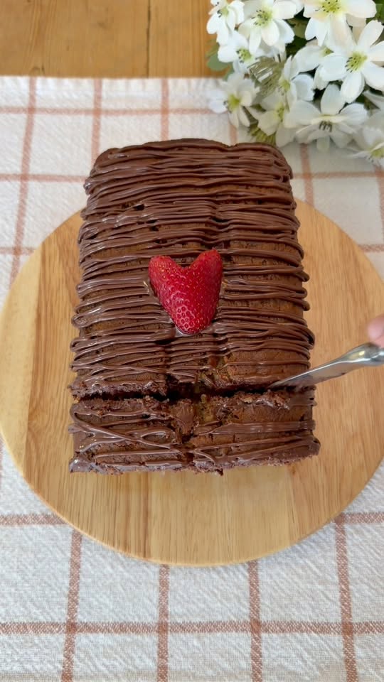Chocolate Covered Strawberry Banana Bread