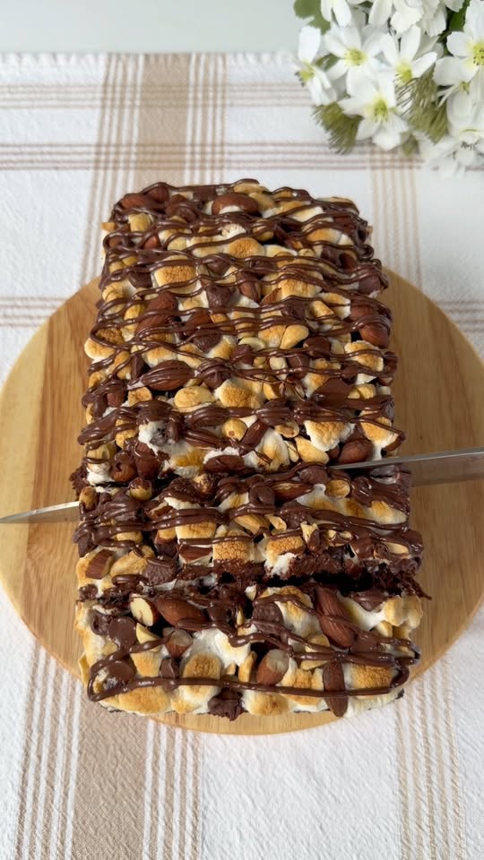 Chocolate Rocky Road Banana Bread
