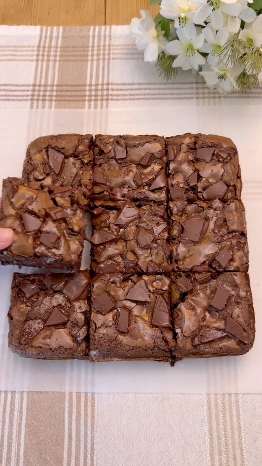 Nutella-Stuffed Brownies