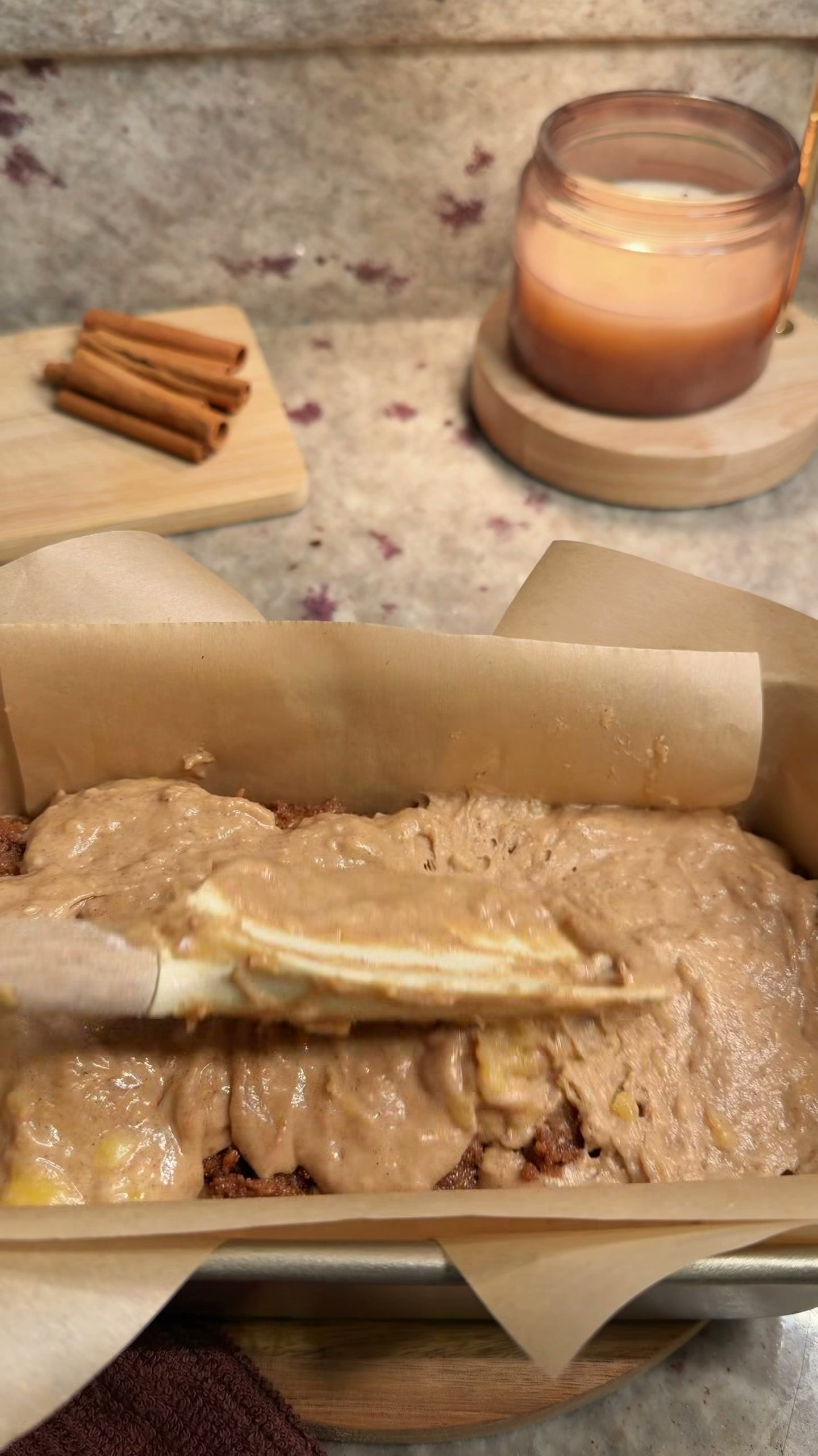 Cinnamon Roll Banana Bread