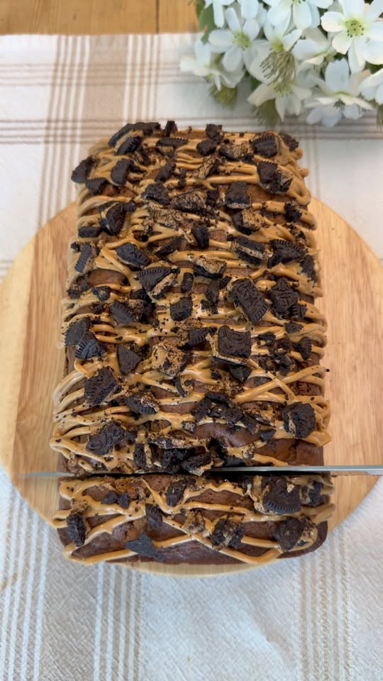 Peanut Butter Oreo Banana Bread