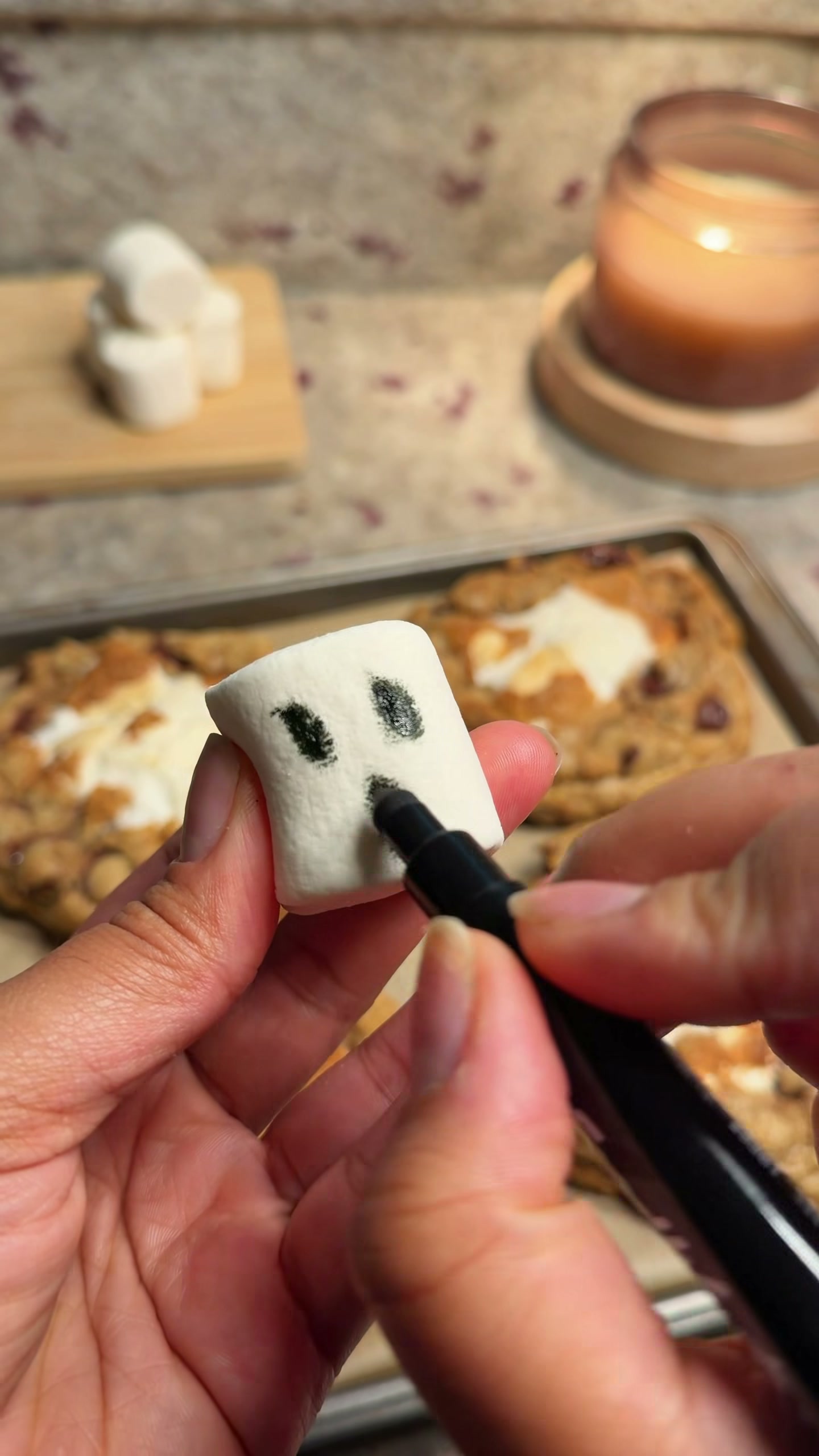 Spooky S’Mores Cookies