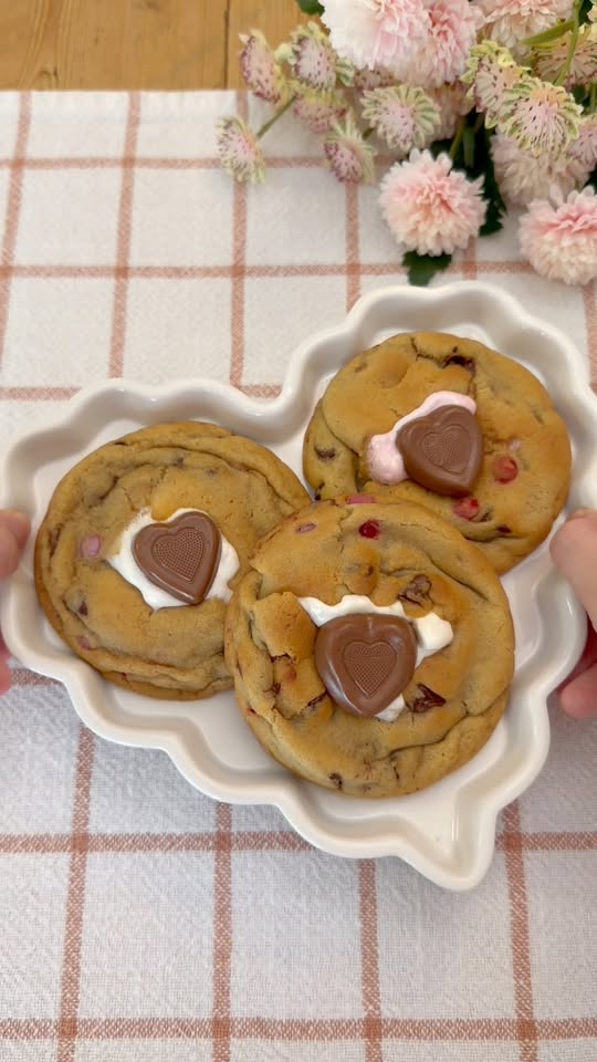 Valentines S'Mores Cookies
