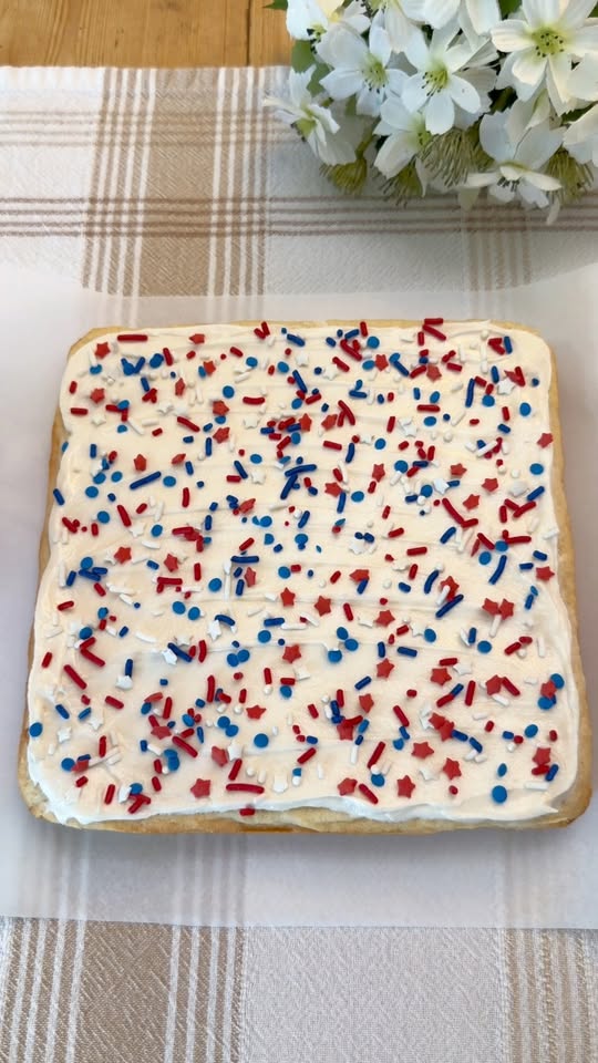 4Th Of July Sugar Cookie Bars