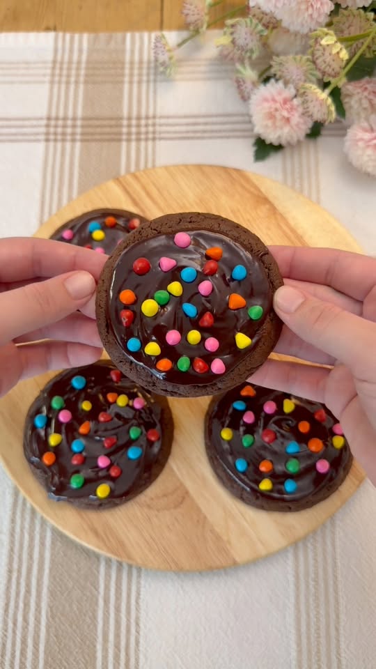 Cosmic Brownie Cookies