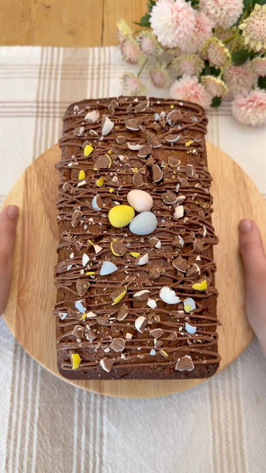 Cadbury Mini Egg Banana Bread