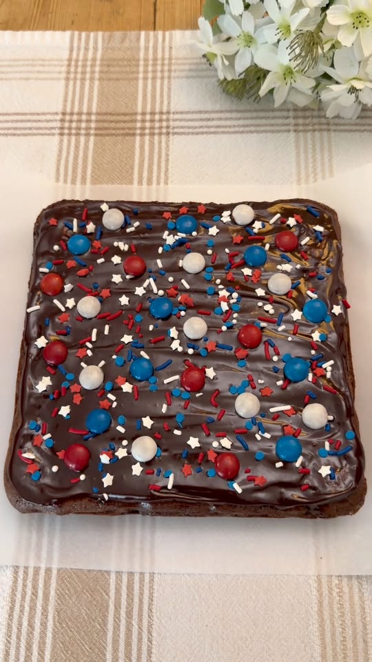 Fudgy 4Th Of July Brownies