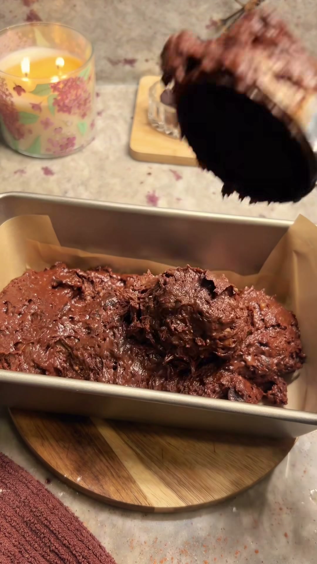 Fluffy Double Chocolate Banana Bread