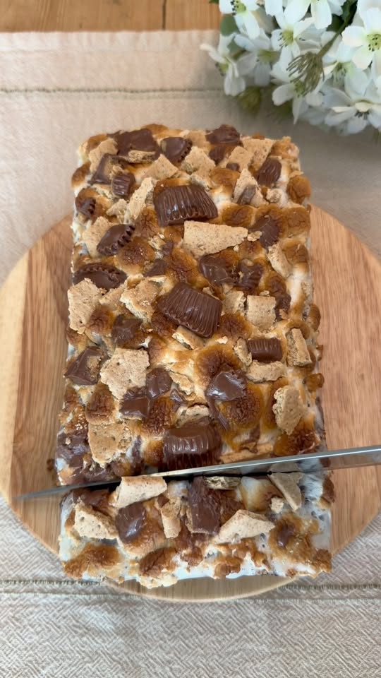 Peanut Butter S'Mores Banana Bread