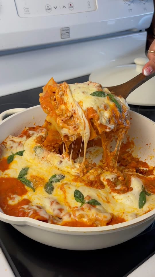 30-Minuten-Pfannen-Lasagne (ohne Backofen)