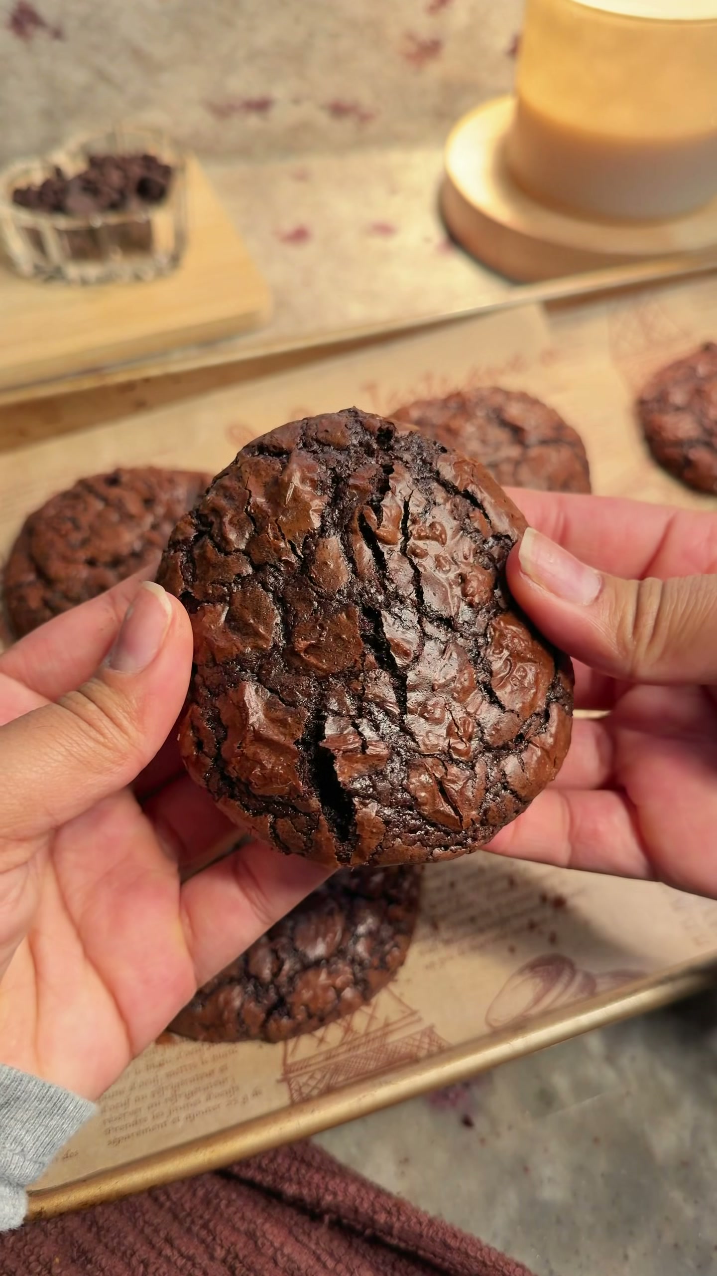 Fudgy Brownie Cookies