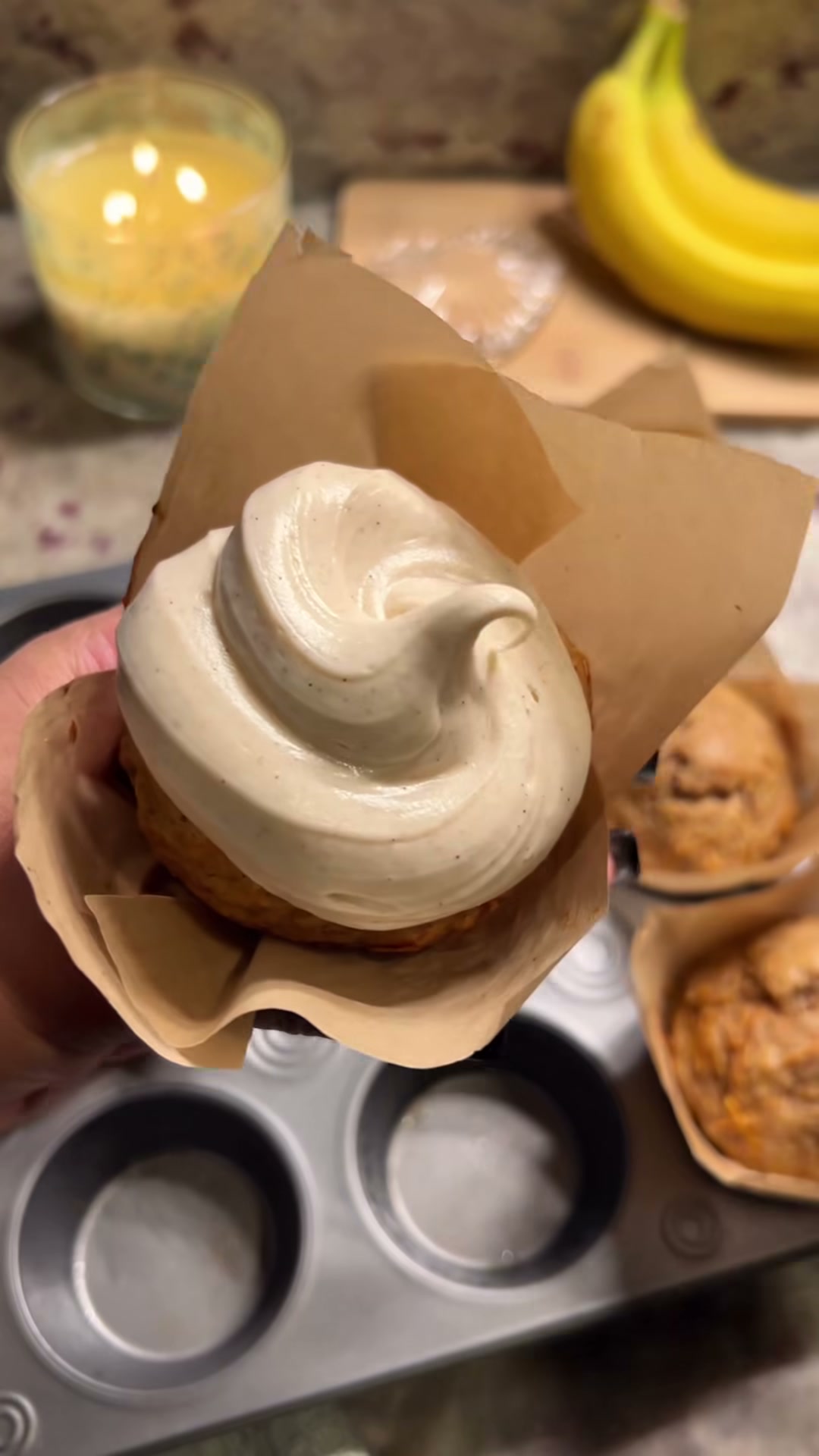 Carrot Cake Banana Bread Muffins Made My