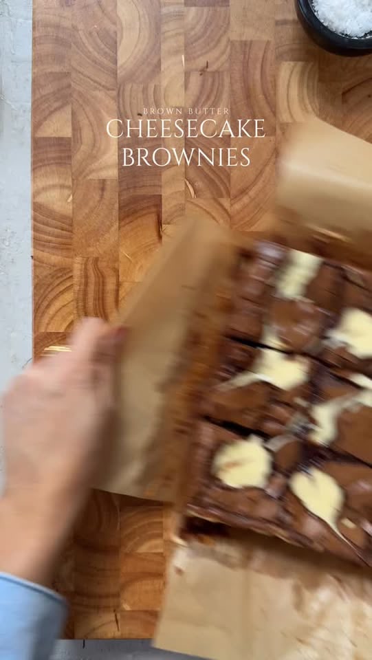 BrownButter Cheesecake Brownie Recipe