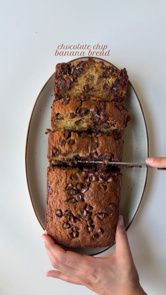 Chocolate chip banana bread