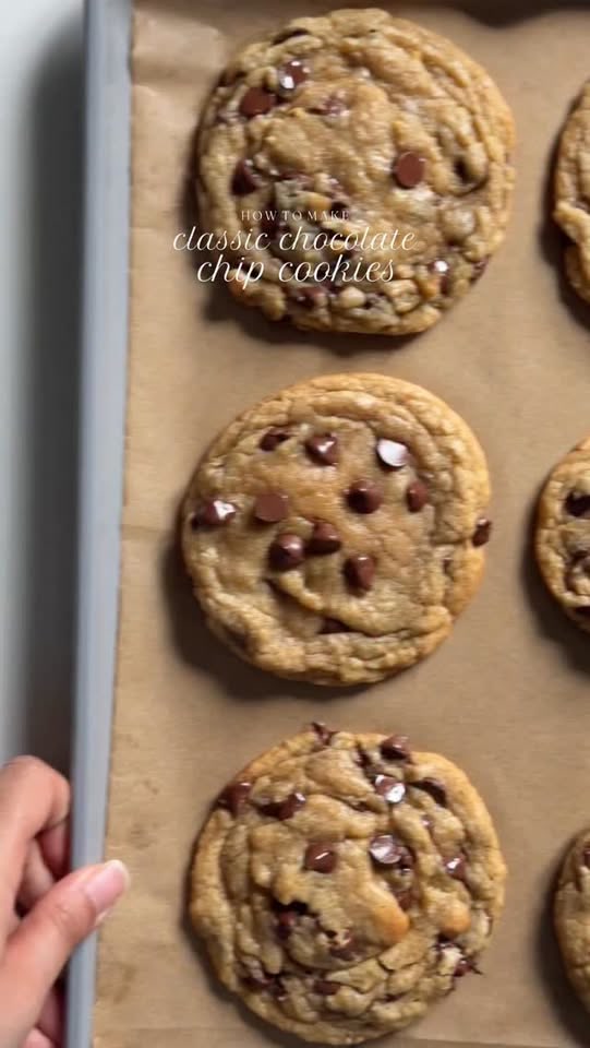 Classic chocolate chip cookies