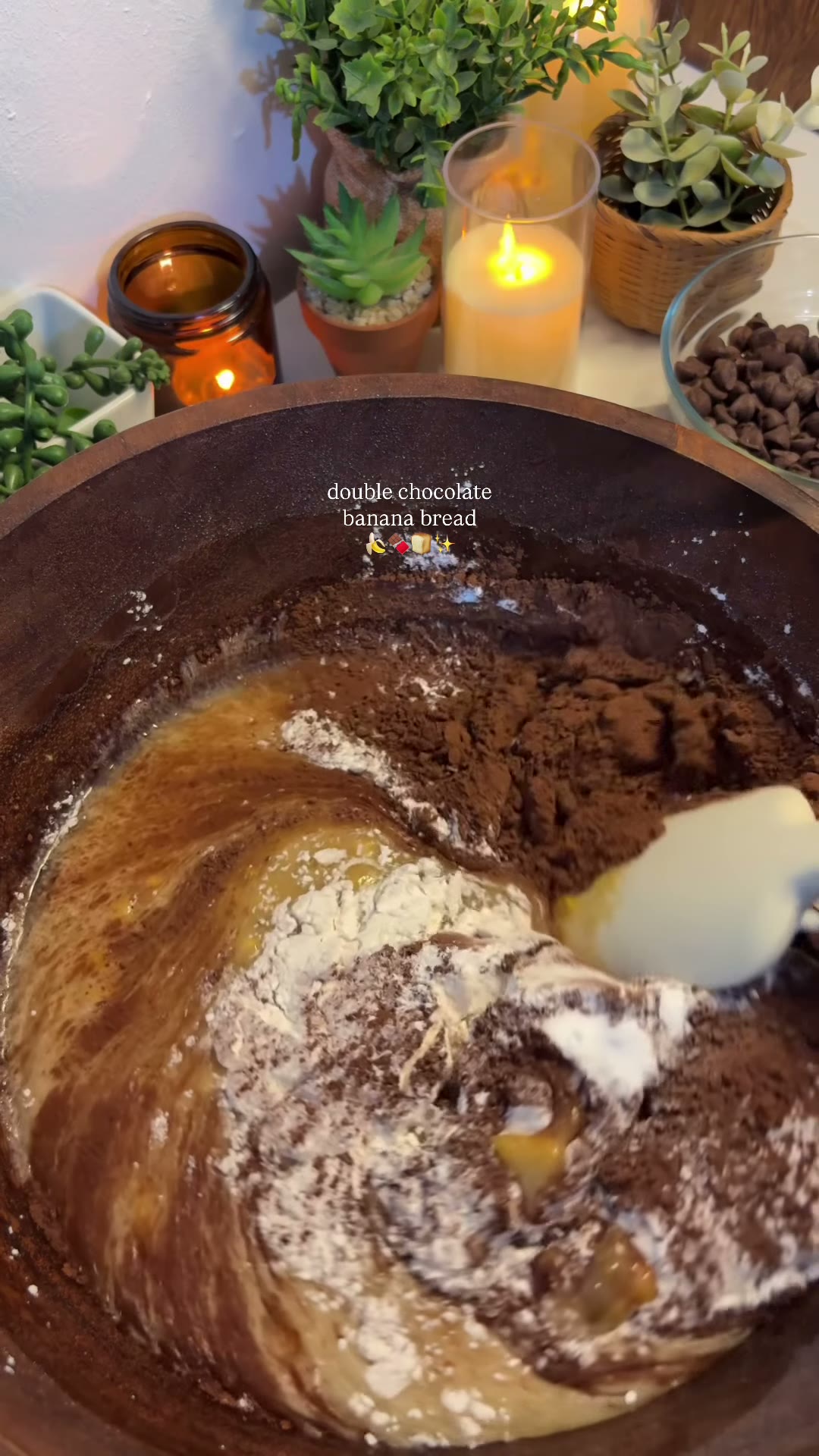 Double Chocolate Banana Bread