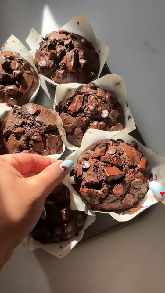 Doppelschoko-Muffins