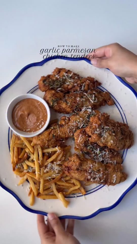 Garlic Parmesan chicken tenders