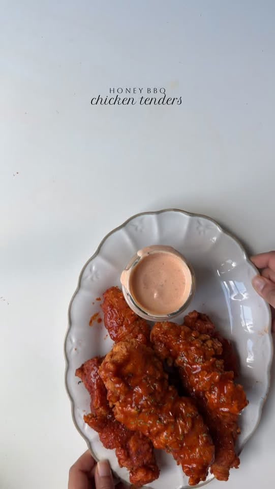 Honey bbq chicken tenders