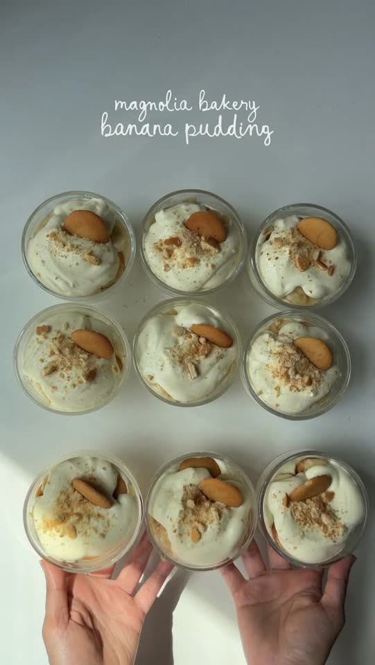Magnolia bakery famous banana pudding