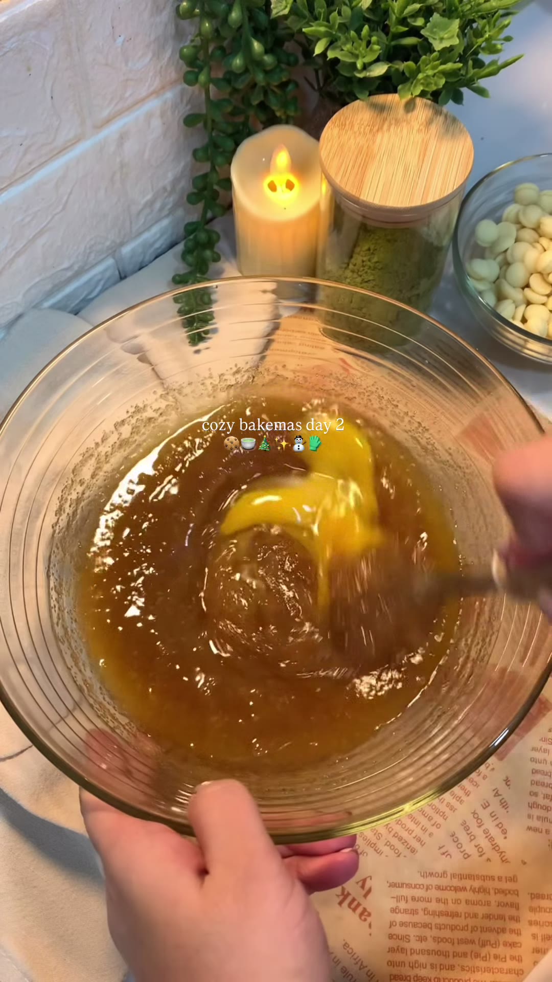 Matcha-Cookies mit weißer Schokolade