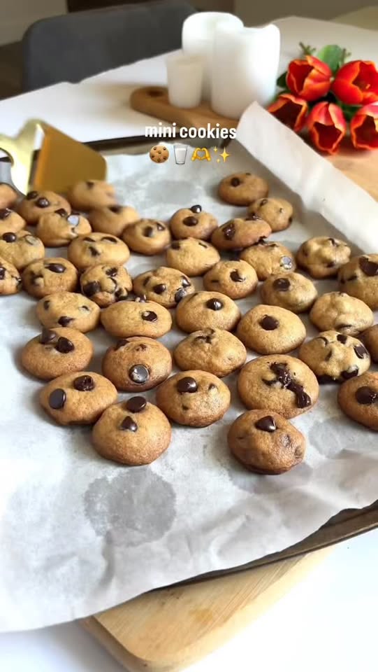 Mini-Schoko-Cookies (60 winzige Kekse)