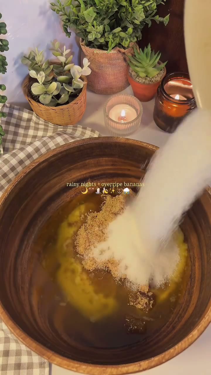 Bananen-Schokoladen-Kuchen mit Streuseln