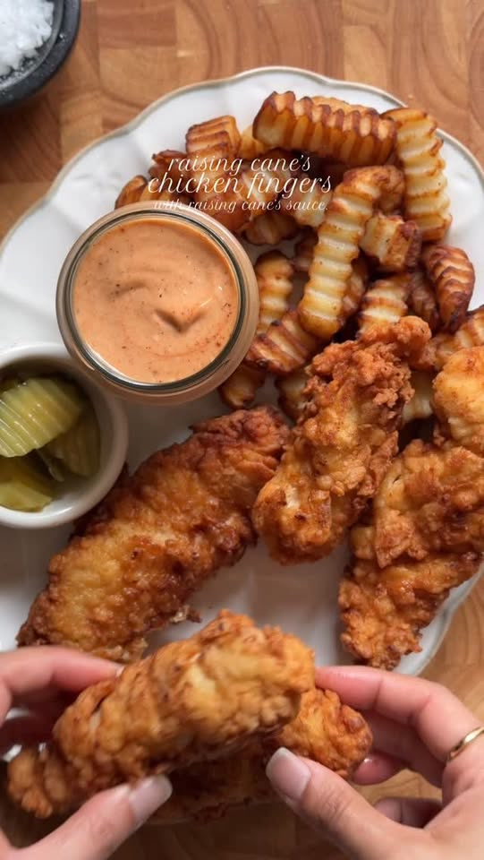 Raising Cane’s Style Chicken Fingers