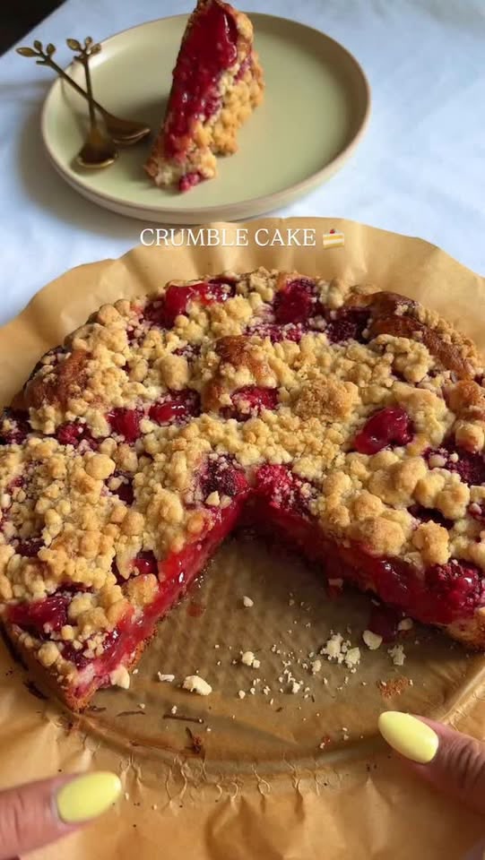 Himbeer-Streuselkuchen