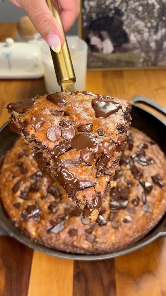 Bananenbrot aus der Pfanne (ohne Backofen)