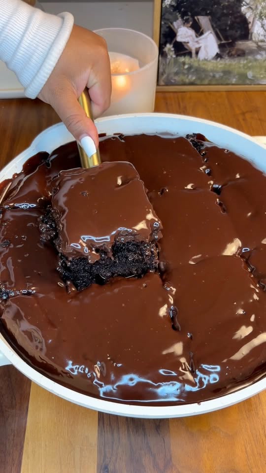 Matilda-Schokokuchen ohne Backofen (Herdplatte)