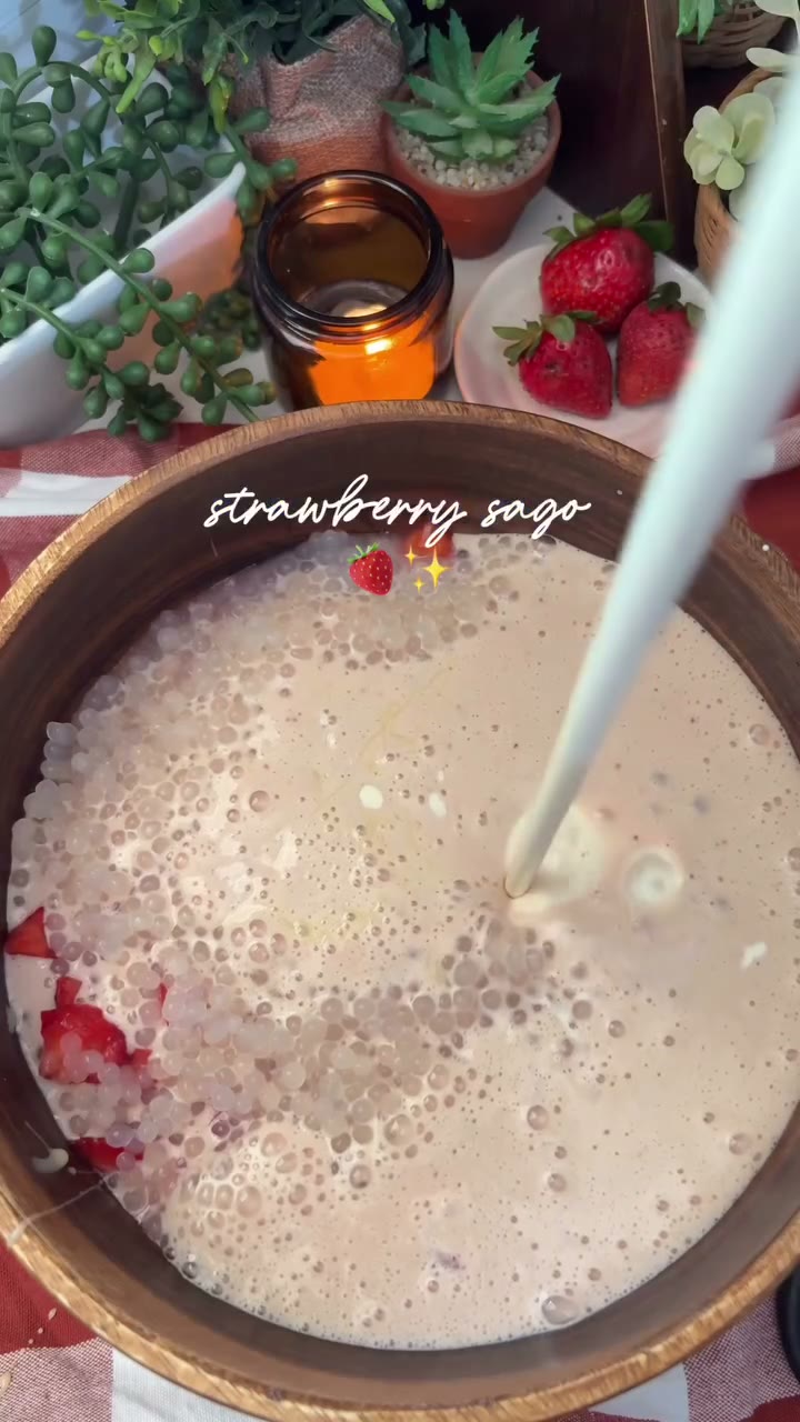 Erdbeer-Sago