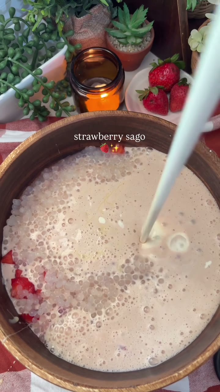 Strawberry Sago