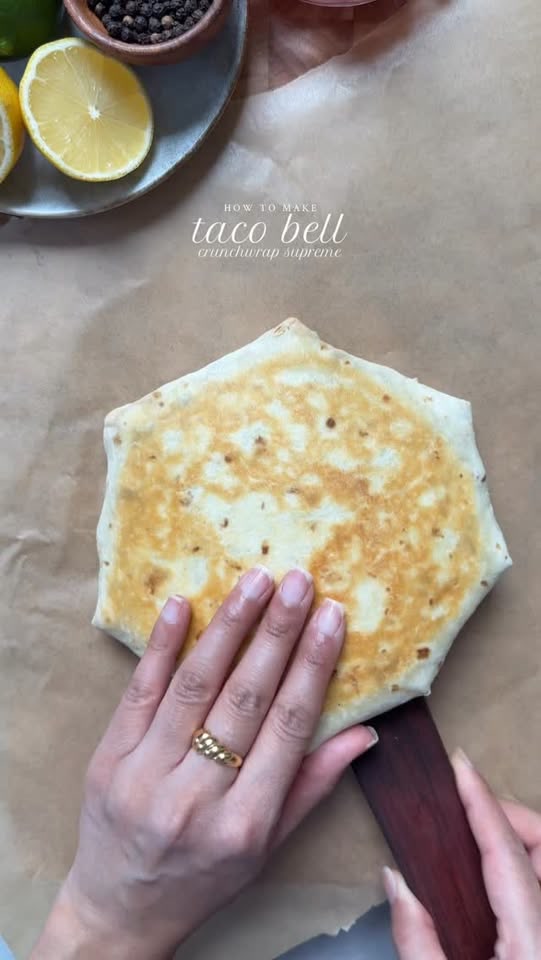 Taco Crunch Supreme Wrap Recipe
