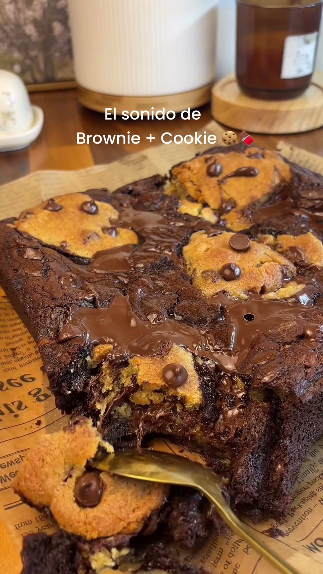 Dreifach-Schoko-Brookies
