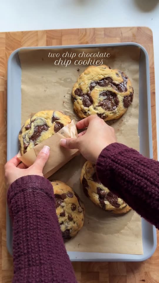 Two-Chip Chocolate Chip Cookies