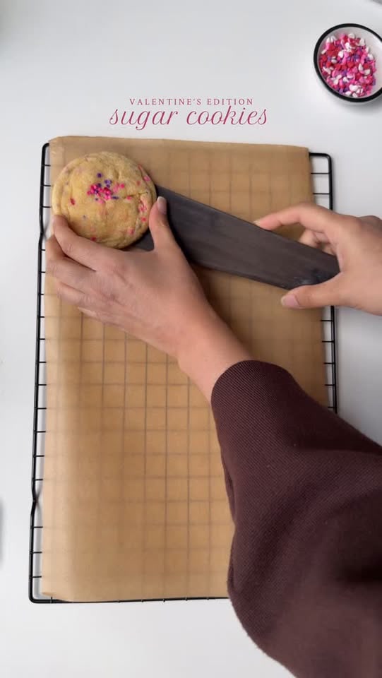 Valentine’s edition sugar cookies